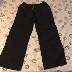 North Face Hiking Convertible Capri Shorts Pants